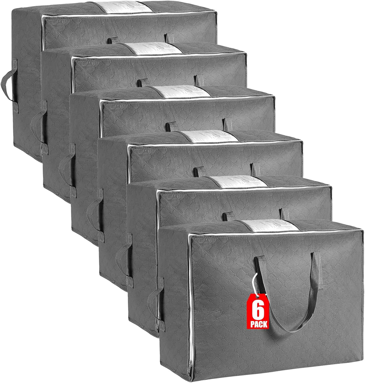 105L Extra Large Storage Bag for Blankets Comforters Bedding Clothes Pillow