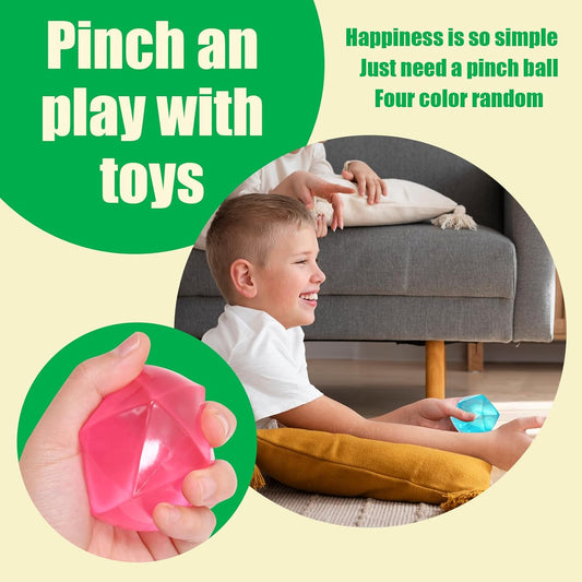 3pack Stress Cube Squishy Stress Balls for Adults Kids Fidget Toy for Your Best Mellow and Chill -Ice Cubes-Square Shape with Filling in Pink Purple Blue (3pcs Cube )