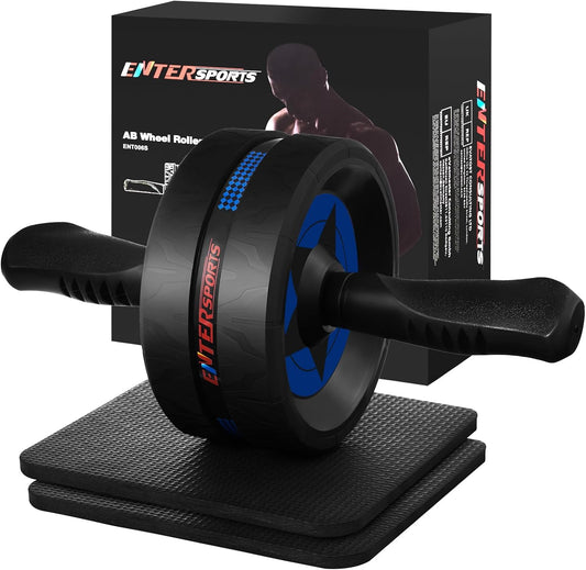 Ab Roller Wheel for Abs Workout with 2 Knee Pads for Home Gym