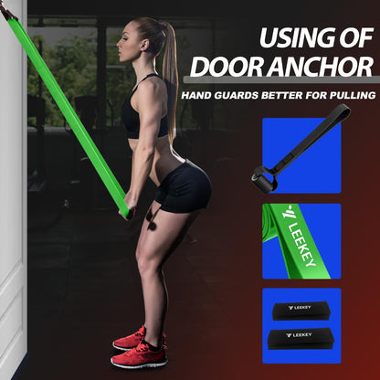 Resistance Bands for Pull Up Assist, Stretch Bands & Exercise Workout Set