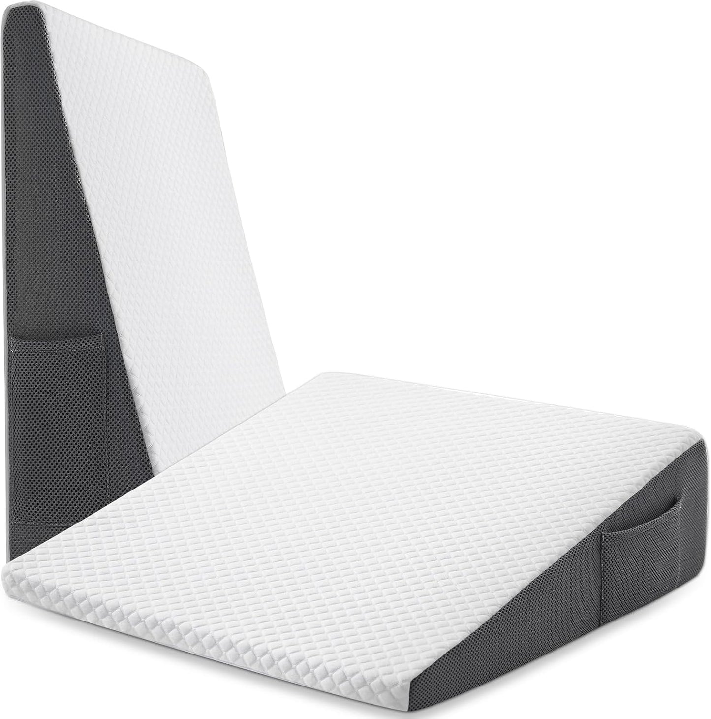 Cozymaker 7.5-inch Bed Wedge Pillow for Sleeping Back Support Pain Relief