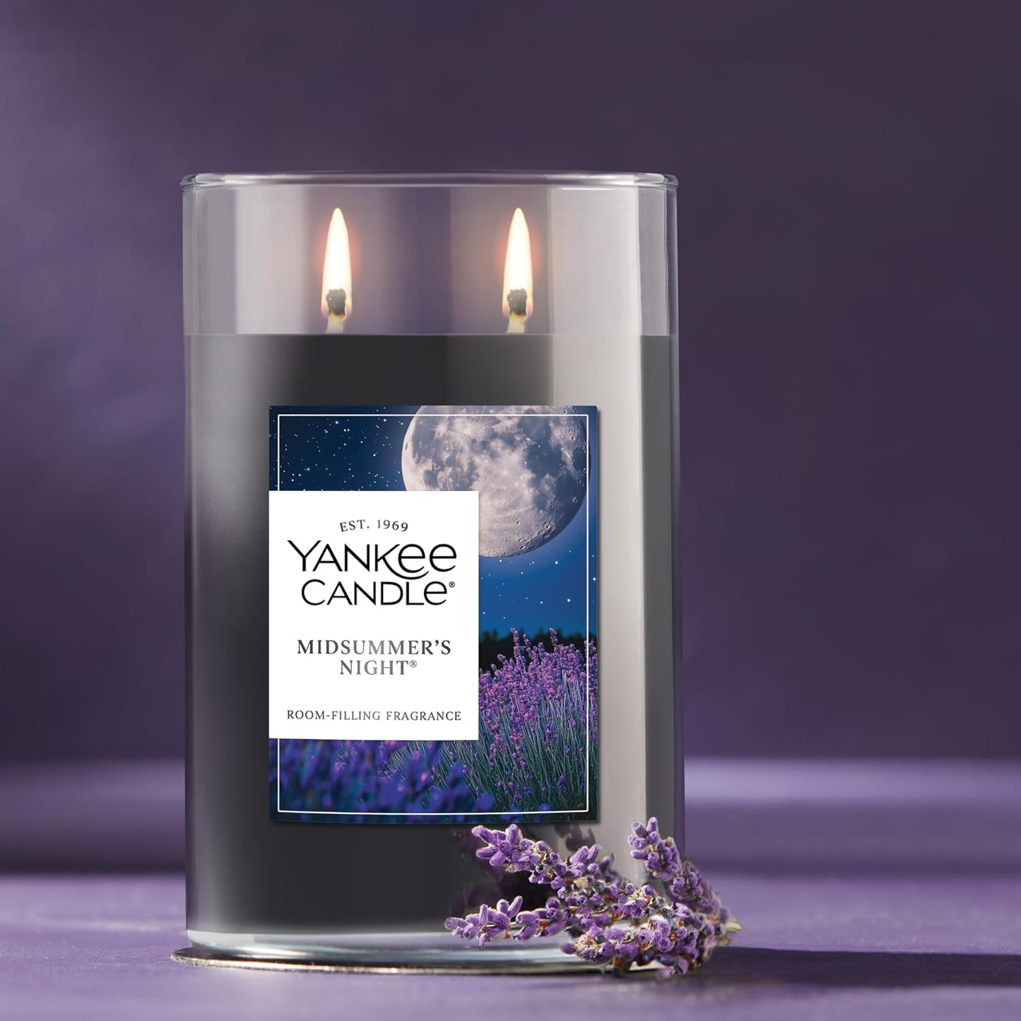 Yankee Candle Sage & Citrus, Scented Candle, 14.5oz 3-Wick Candle Jar with up to 40 Hours Burn Time, Giftable