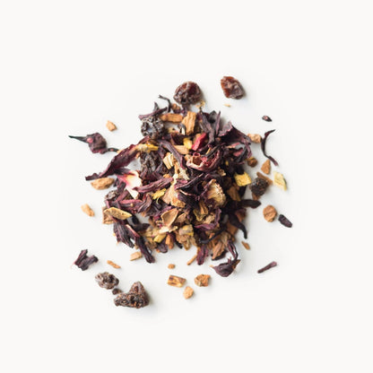 Rishi Tea Cinnamon Plum Organic Herbal Loose Leaf Tea, Caffeine Free, 4oz