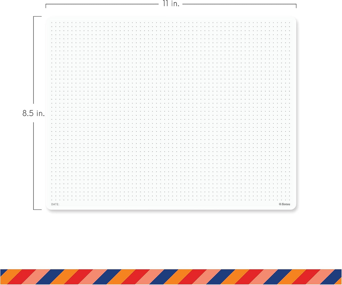 Notsu To Do List Small Desk Notepad 2 Pack 3.9" x 6.3"