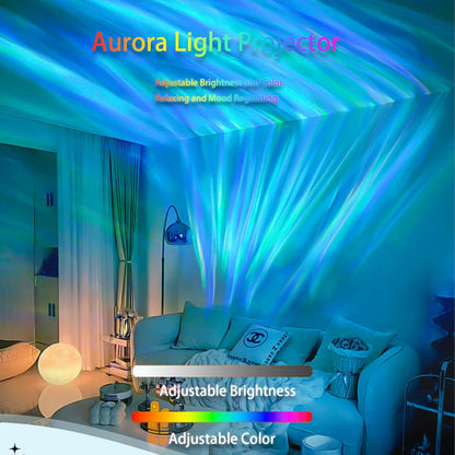 Ocean Wave Projector Light, Water Ripple Mood Lighting Ambient Room Decor