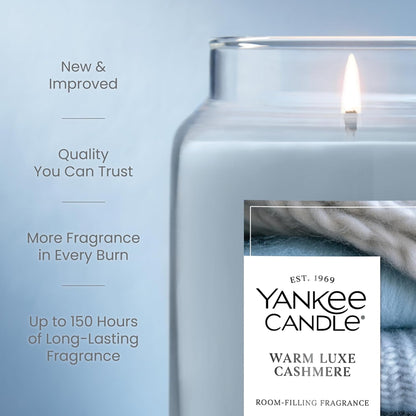 Yankee Candle Sage & Citrus Scented Candle, 22oz Large Jar