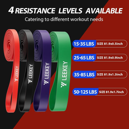 Resistance Bands for Pull Up Assist, Stretch Bands & Exercise Workout Set