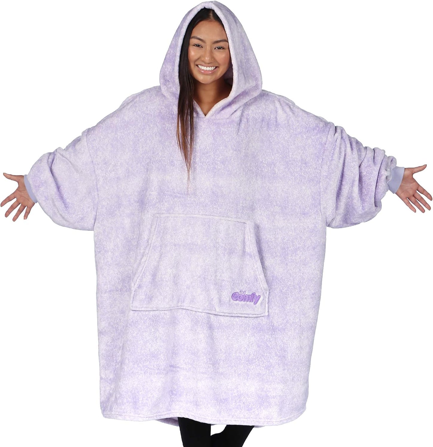 THE COMFY Dream | From Shark Tank | Patented | No Sherpa | Light Wearable Blanket Hoodie | Gift for Women & Men | One Size