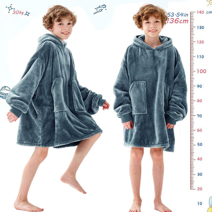 Aemicion Strawberry Blanket Hoodie,Oversized Sherpa Wearable Hooded Blanket,Warm Cozy Sweatshirt Gifts for Women Girls Adult