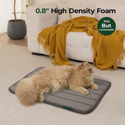 BALANCE Dog Crate Pad, Dog Foam Crate Mat Kennel Pad, Washable Water-Resistant Pet Bed Flat Dogs Cage Mat for Large Dogs