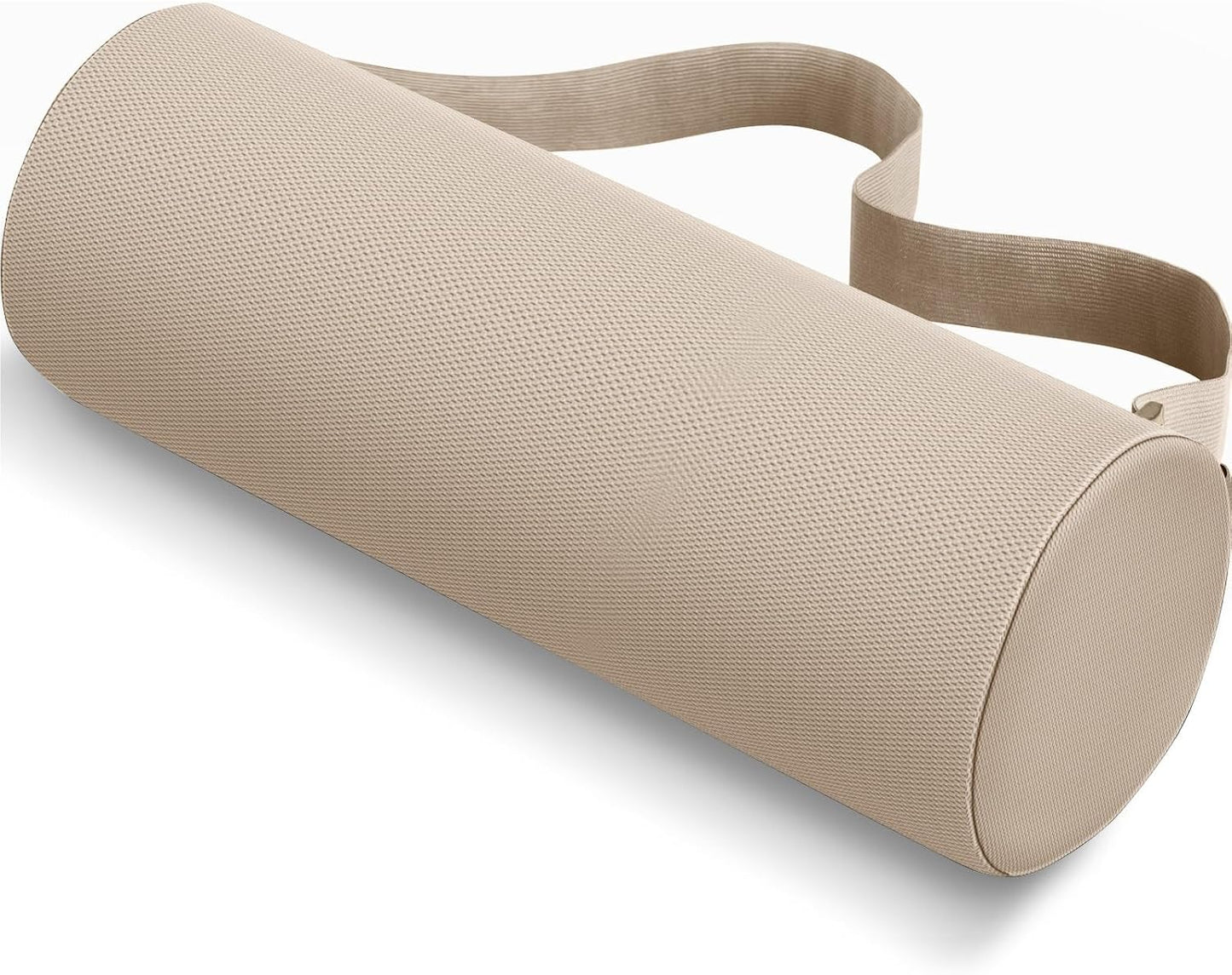 CushZone Lumbar Roll Support Pillow for Office Chair, Car, Gaming Chair, Memory Foam Back Cushion with Washable Cover for Relieving Back Pain & Improving Posture,Black