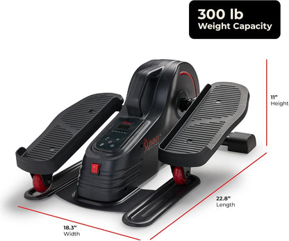 Sunny Health & Fitness Under Desk Pedal Elliptical Machine Leg Exerciser