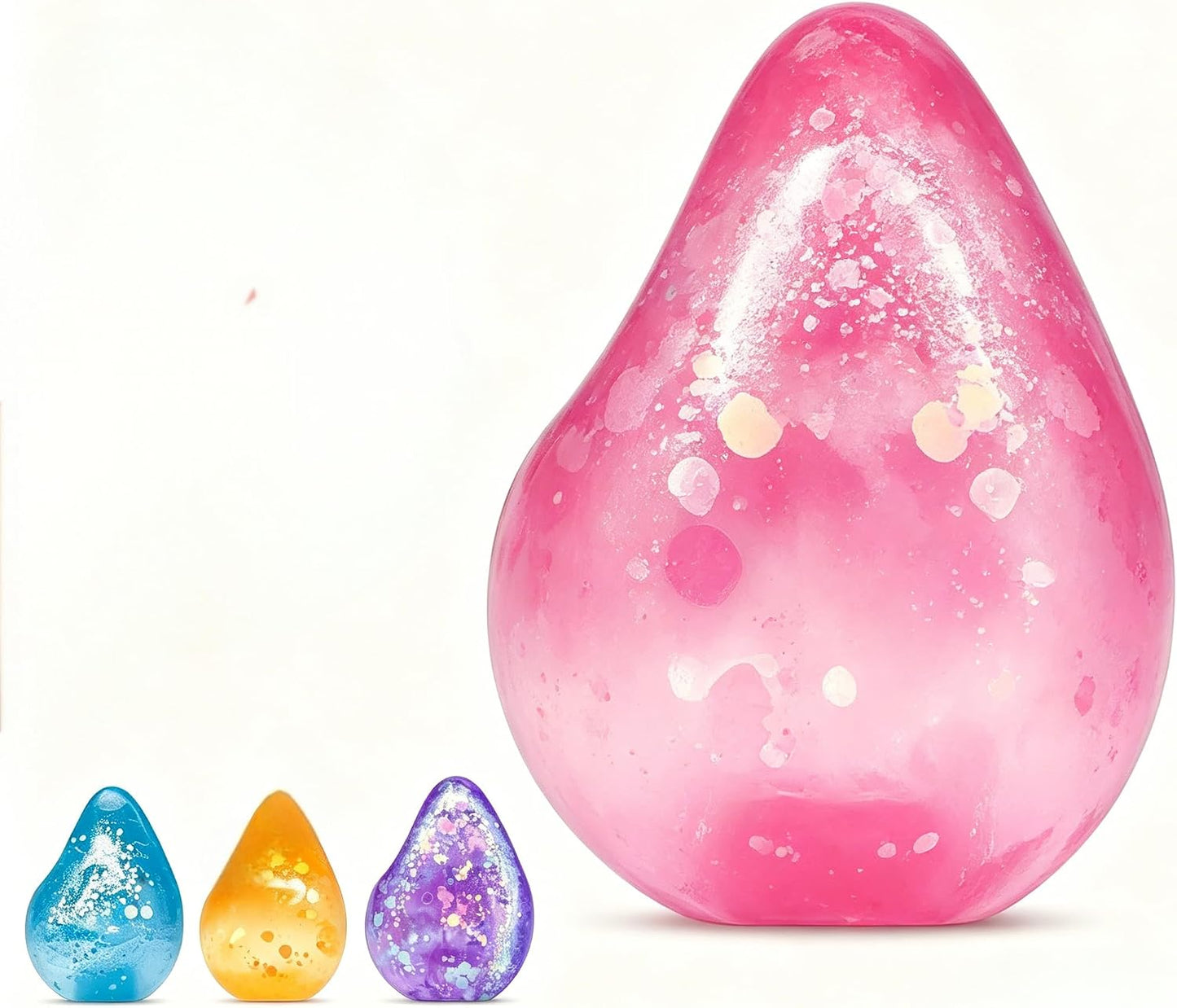 Fidget Toys Stress Balls for Kids & Adults - Changes Color in The Sun - Malt Sugar Squishy Fidget Toys - Slow Rise Gel Ball - Stretchy Squeeze Stress Relief Balls for Anxiety