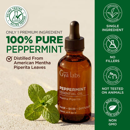 100% Pure Lavender Essential Oil for Skin & Diffuser - 4 Fl Oz