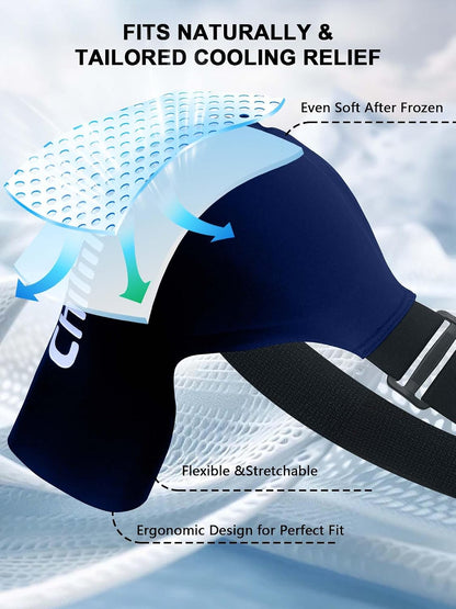 Shoulder Ice Pack Wrap for Rotator Cuff Cold Therapy Brace