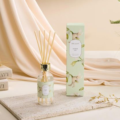 Airkeep Reed Diffuser Oil Set with Reed Sticks,Citrus Aromatherapy Oil Scent Diffuser for Home Office Bathroom Decoration Perfume and Gifts 3.38oz/100ml