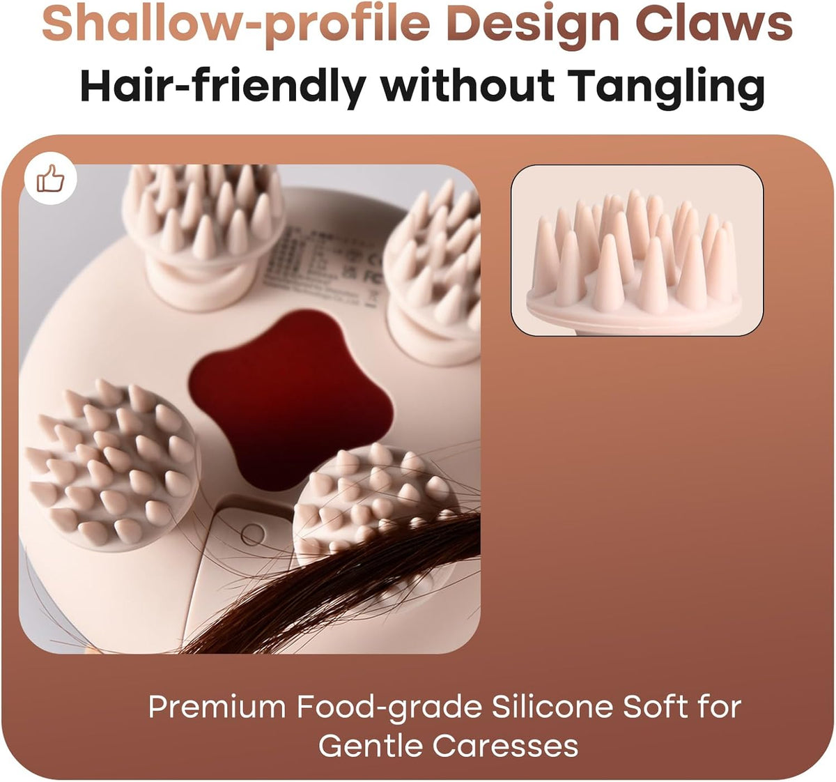 arboleaf Electric Scalp Massager Head Massager Scalp Stress Relax