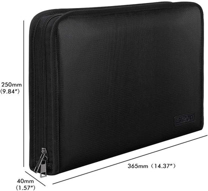 ENGPOW Expanding File Folder,Fireproof 13 Pockets Document Organizer Bag