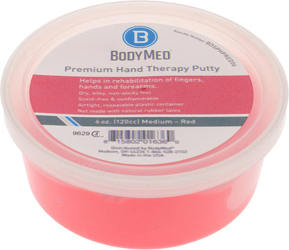 BodyMed Premium Hand Therapy Putty, Yellow, 6 Oz., Soft, Strengthening Therapy Putty for Physical Rehabilitation