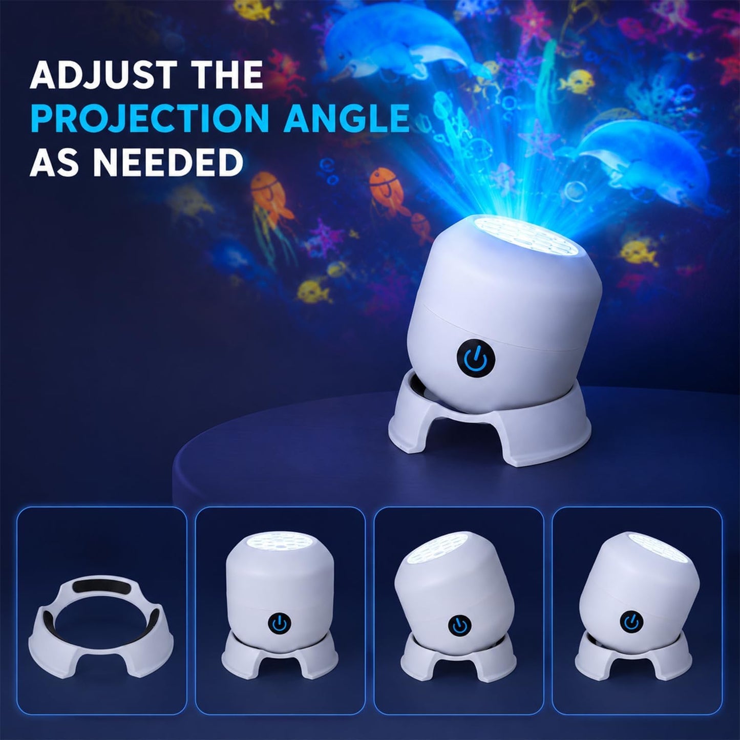 Dynamic Rotating Led Projector Light, Rotating Night Lamp