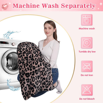 Waitu Wearable Blanket Sweatshirt Gifts for Women and Men, Warm and Cozy Giant Blanket Hoodie, Thick Flannel Blanket with Sleeves and Giant Pocket - Dark Gray