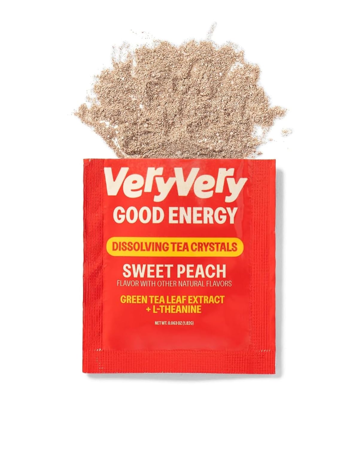 VeryVery Good Tea Crystals - Vanilla Taro Sleep Tea with Melatonin, Chamomile + L-Theanine, Bedtime Drink Mix, Non Habit Forming, Hot or Cold Packets, 10 Pack