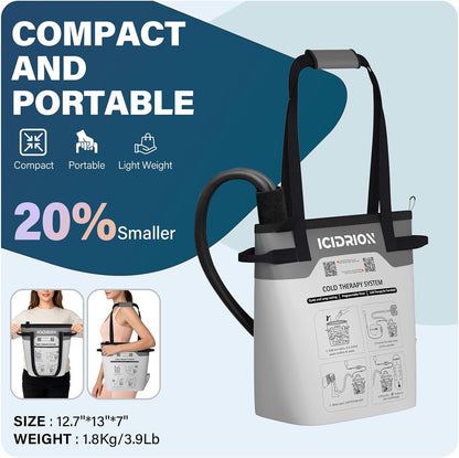 Ice Machine for Shoulder After Surgery, Programmable & Portable