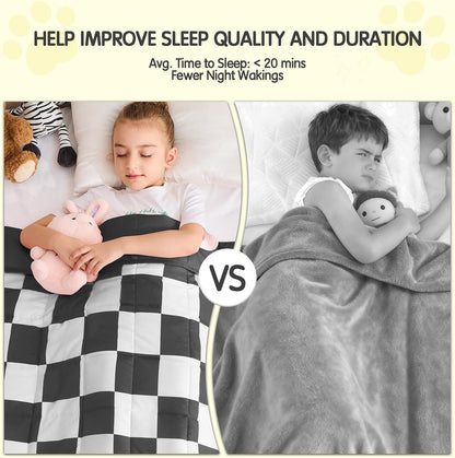 yescool Weighted Lap Pad 2 Pounds Weighted Lap Blanket, Space Plane Small Weighted Blanket, Weighted Throw Blanket Gifts for Travel Indoor Outdoor, 20"x30"