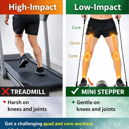 Rock Stepper, Rock Stepper Side to Side Exercise Machine for Home – 310 lbs Capacity Quiet Lateral Rocking Stepper with Digital Monitor, Low-Impact Glute Trainer, Compact No Assembly Required