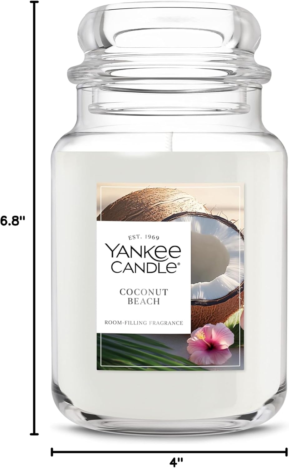 Yankee Candle Pink Sands Scented Candle, 22oz Large Jar
