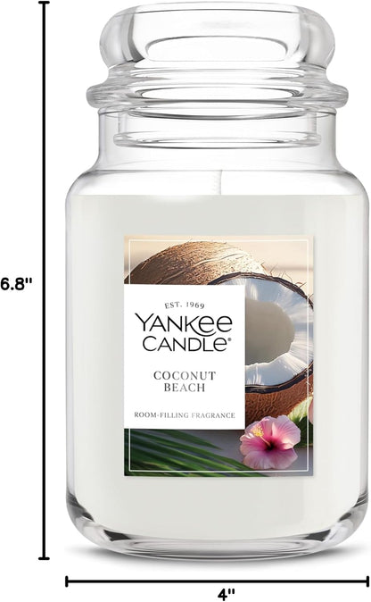 Yankee Candle Pink Sands Scented Candle, 22oz Large Jar