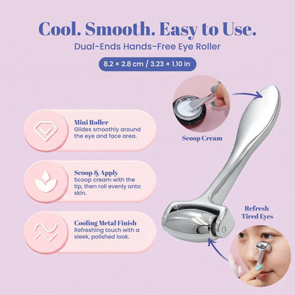 ROSELYNBOUTIQUE Gua Sha Facial Tools & Ice Roller for Face (Green) | Wrinkles Fine Lines Puffiness Massager Facial Self Care Gifts for Men Women