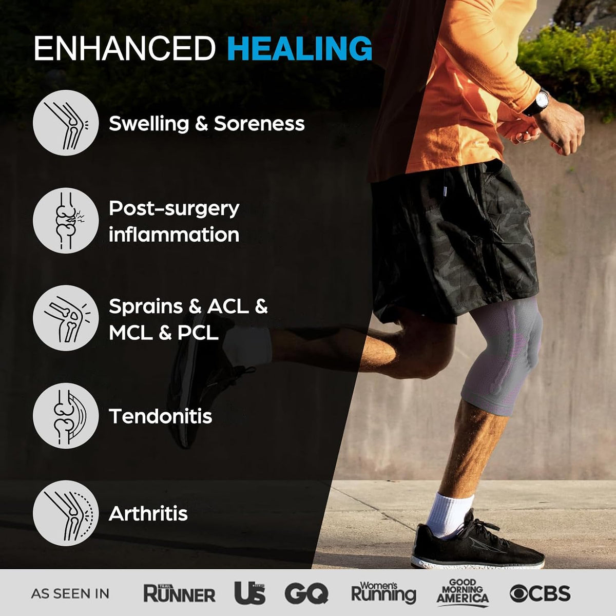 NEENCA Professional Knee Brace, Medical Knee Support for Women & Men Relief