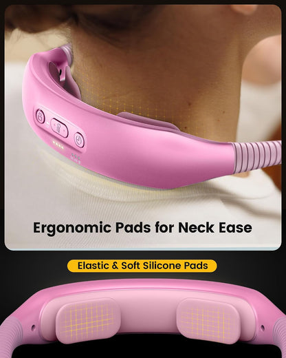 Glocusent Neck Light with Timer, 100 Hours Book Light for Bedtime Reading