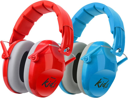 PROHEAR 032 Kids Ear Protection – Ear Muffs for Noise Reduction, 25NRR Noise Cancelling Headphones for Kids,Toddlers, Autism, Sensory Use, Hearing Protection – Orange