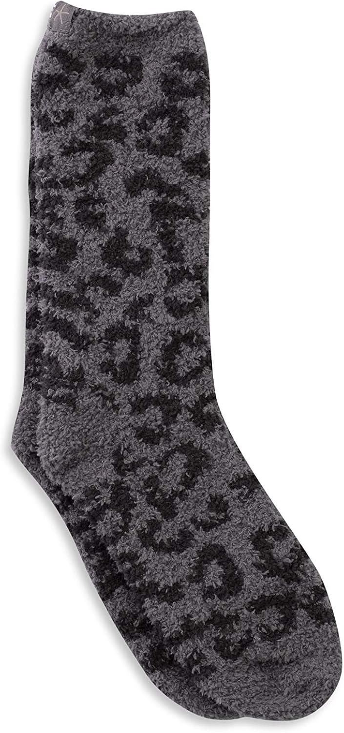 Barefoot Dreams® CozyChic® Barefoot in the Wild Fuzzy Socks for Women, Ultra Soft Plush Microfiber, Warm & Cozy