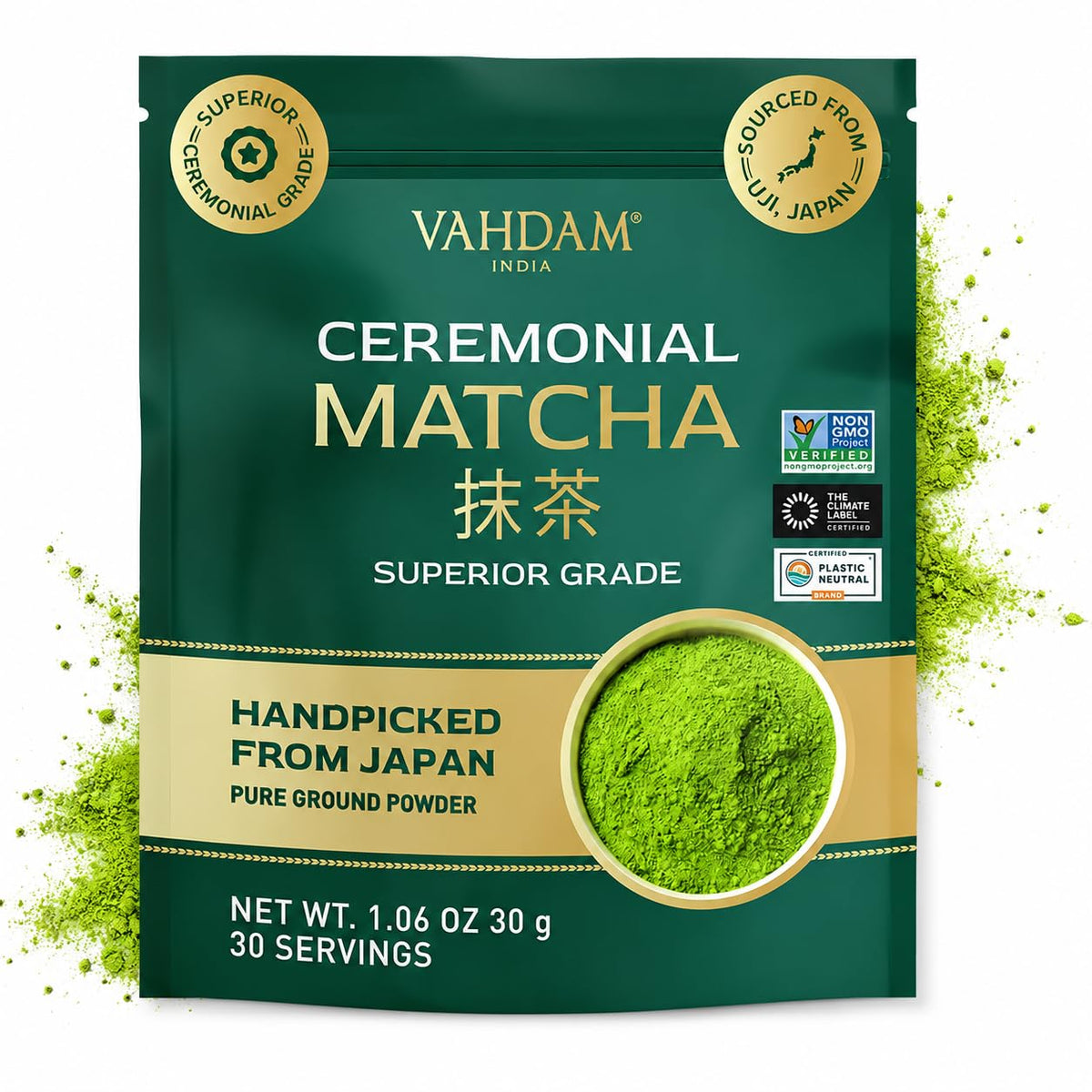 VAHDAM Instant Chai Latte(7.7oz|10 Sachets) Authentic Indian Chai Tea