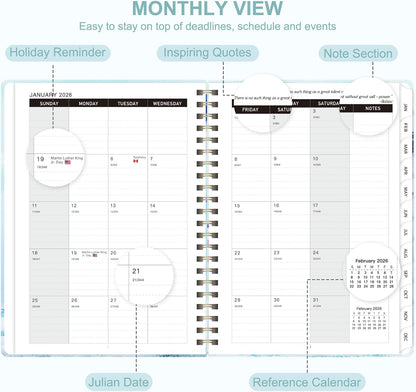 Weekly To Do List Notepad, 52 Sheets, Undated Weekly Planner, Letter Size | 8.5"x11", 100GSM, Thick Paper, Twin-Wire Spiral Bound, Tear Off Desk Pad, For Women & Man, Home School & Office Work