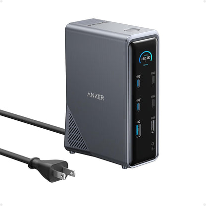 Anker Prime Docking Station, 14-in-1 Laptop Docking Station Dual Monitor
