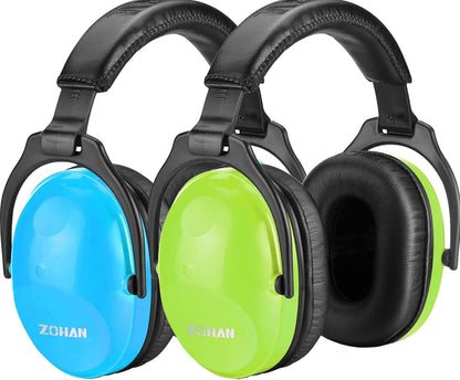 ZOHAN EM030 Kids Ear Protection, Noise Cancelling Headphones Ear Muffs for Autism Sensory, Safety Noise Reduction Hearing Protection for Monster Truck/Concerts/Fireworks/Air Shows