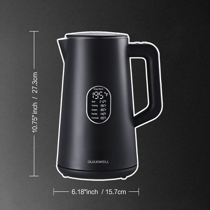 1.5L Electric Kettle Temperature Control, Green