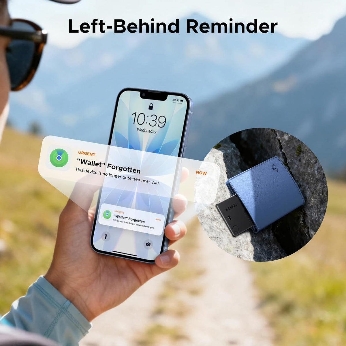 UGREEN FineTrack Slim Wallet Tracker Card (iOS Only)