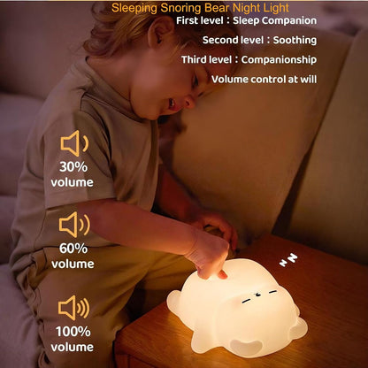 Sloth Gifts for Kids, Squishy Sloth NightLight,Silicone Animal Nursery Lamp