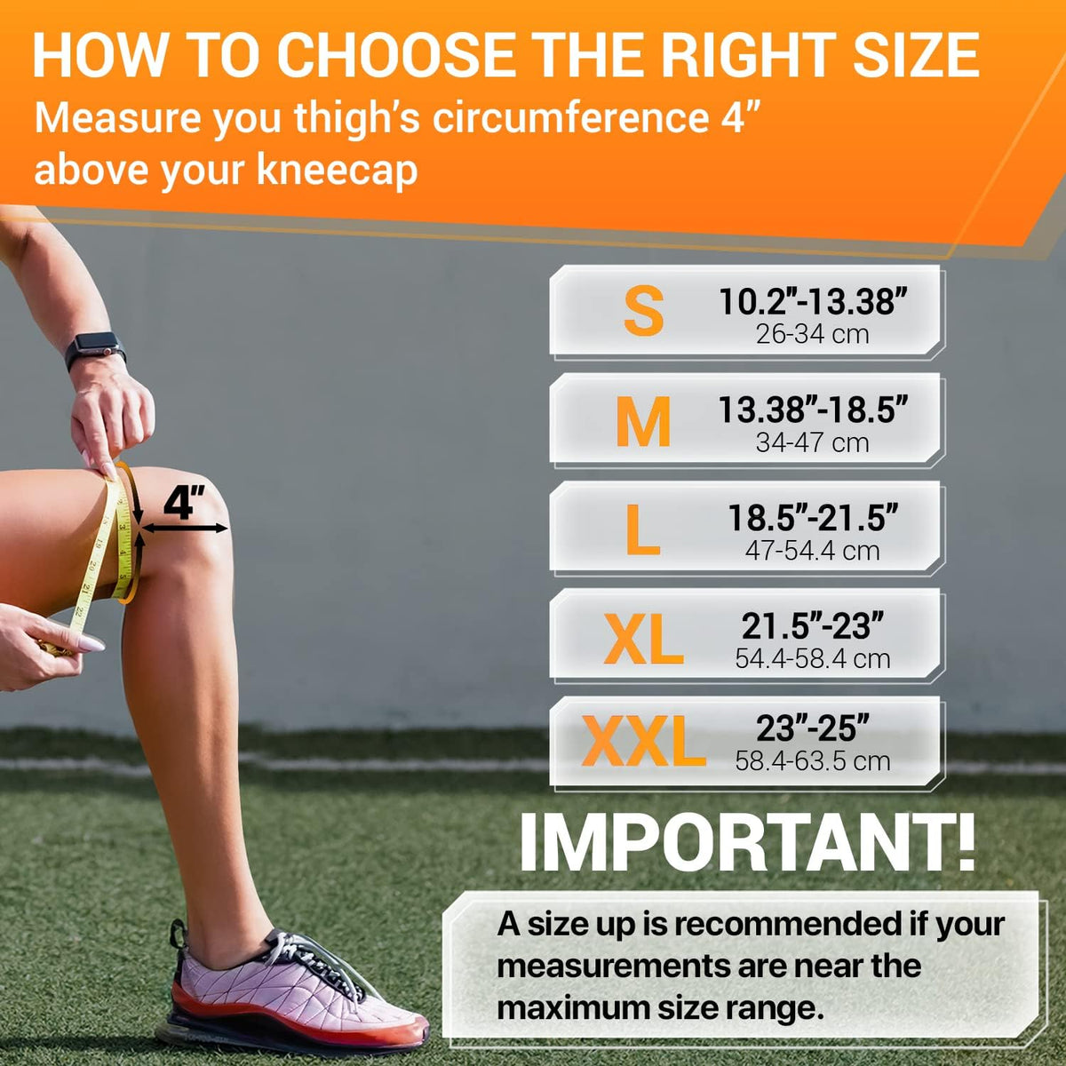 DR. BRACE ELITE Knee Brace with Side Stabilizers & Patella Gel Pads for Maximum Knee Pain Support and fast recovery for men and women-Please Check How To Size Video (Mercury, Medium)