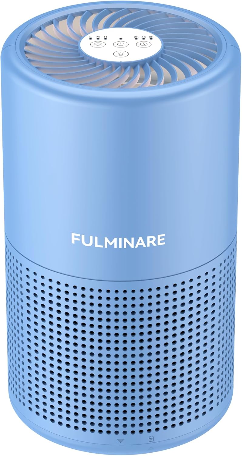 FULMINARE Air Purifiers for Home Bedroom H13 HEPA Air Filter