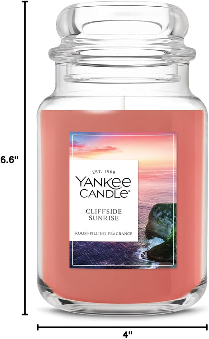 Yankee Candle Sage & Citrus Scented Candle, 22oz Large Jar