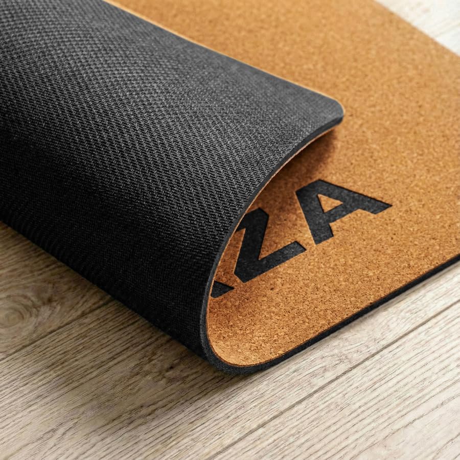 FORZA Yoga Complete Cork Bundle – Cork Mat, Wheel, Foam Roller, Massage Ball & Blocks – Yoga, Pilates & Recovery Set for Stability, Mobility & Home Workouts