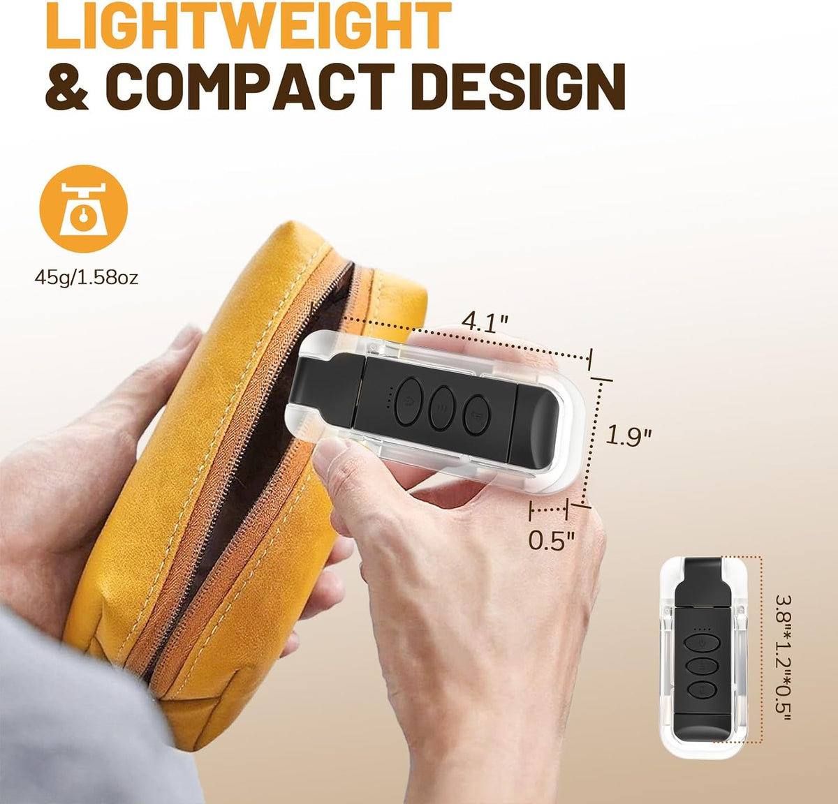 Book Reading Light Rechargeable Clip on Book Lamp with 3 Color Temperatures