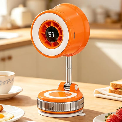 Portable Fan for Travel 199 Wind Speeds 360 Degree Adjustable Suction Cup