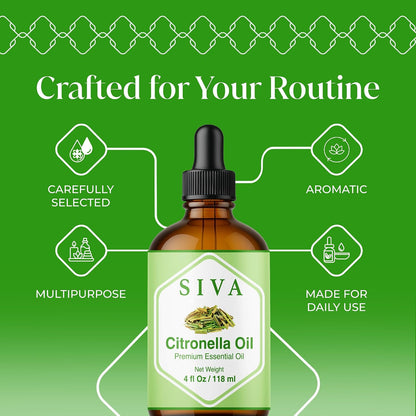 Siva Lavender Essential Oil, Huge Bottle, Large Size, 16 Fl Oz (473 ml)